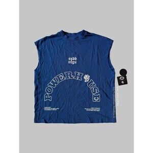 Darc Sport x Powerhouse Gym Wolves Premium Cut Muscle Tee Men’s Small NWT